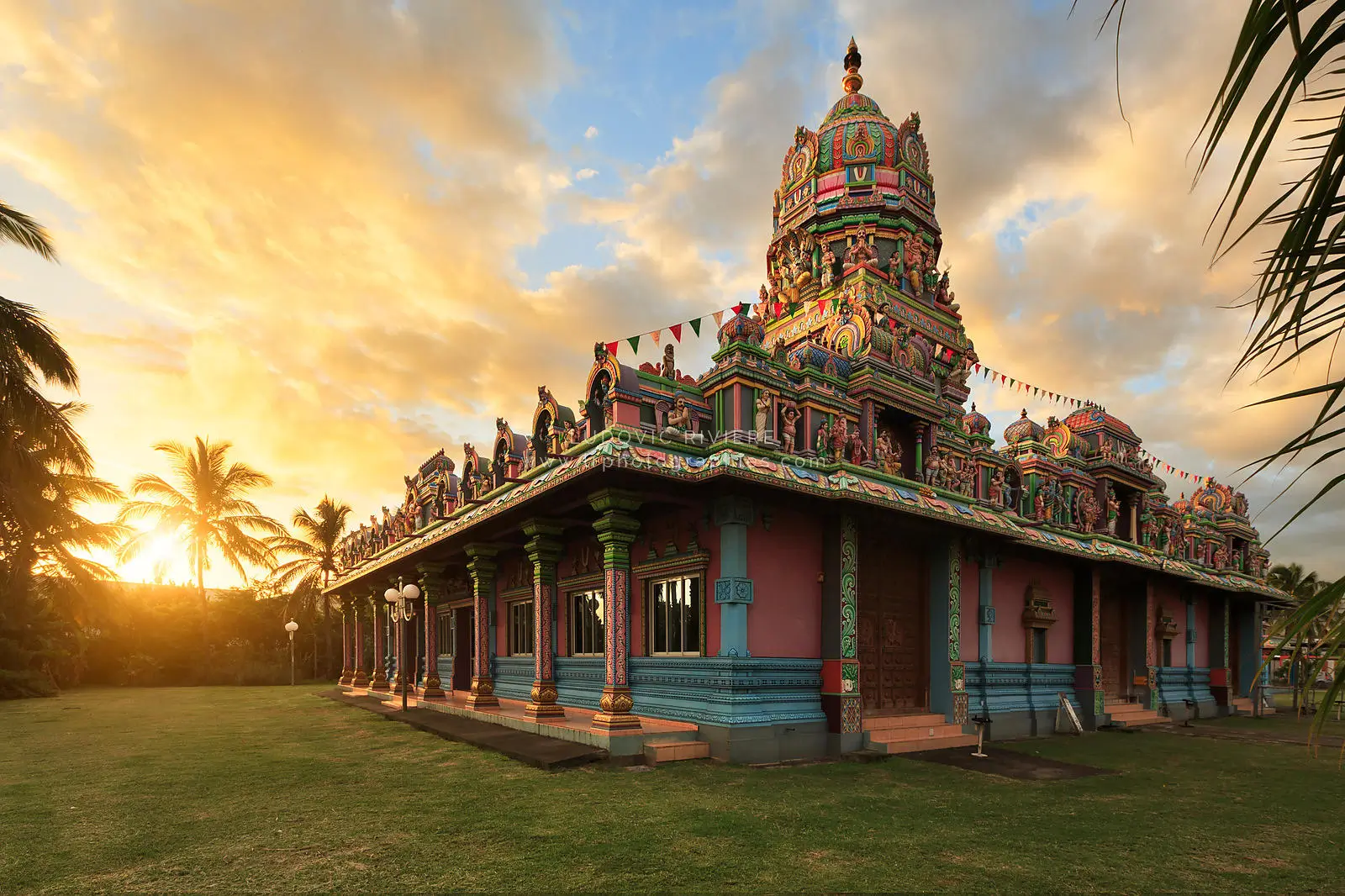 temple hindou à la Reunion